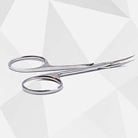 Ножиці для кутикули Olton у шкіряному чохлі (довжина 113 мм)