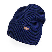 Зимняя шапка для девочки подростка TuTu арт. 3-005716(50-56) Синий