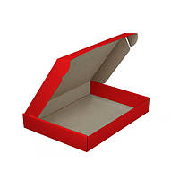 Коробка картонная СвітПаперу 240х50х170 мм красная, самосборная