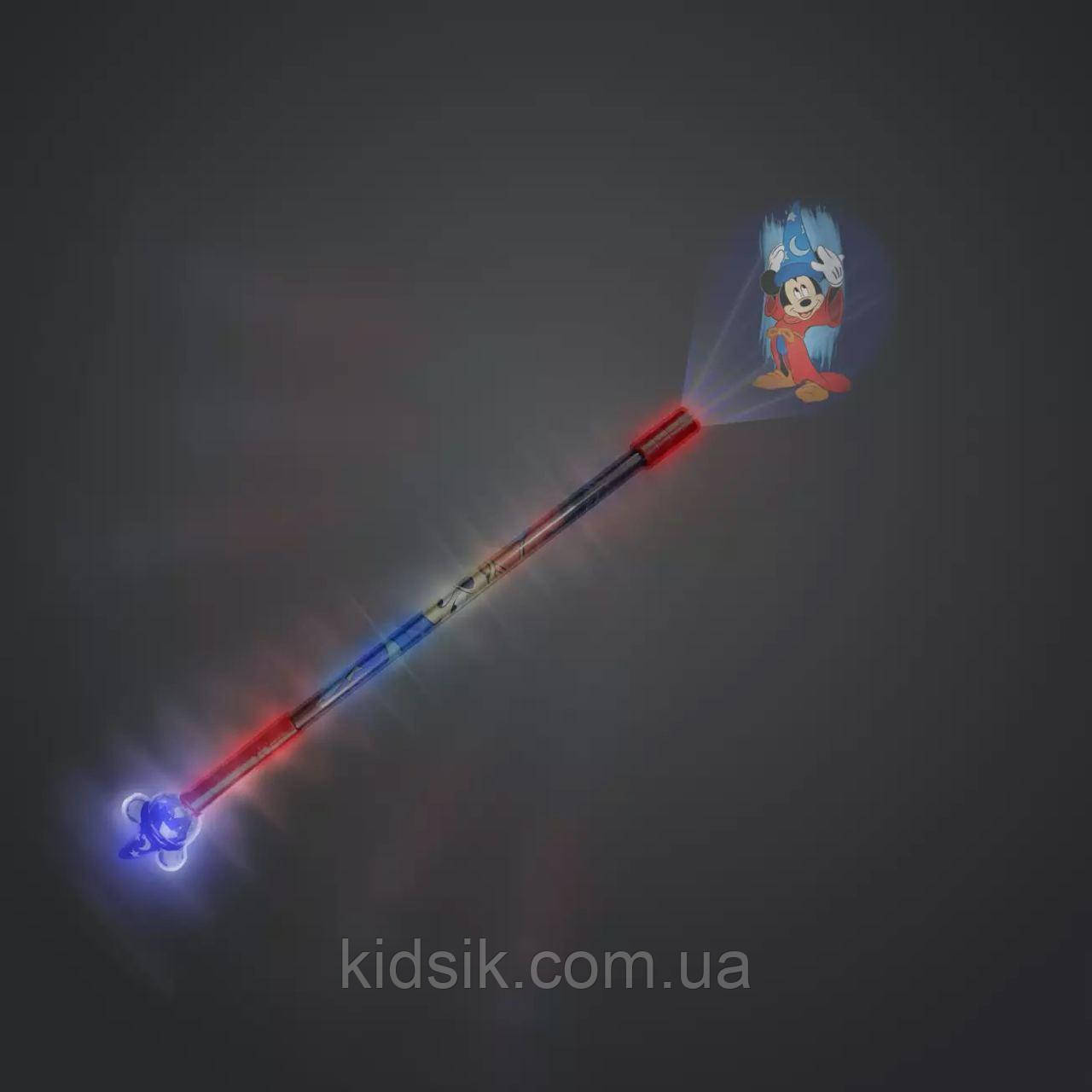 Чарівна паличка зі світловими ефектами Міккі Маус Mickey Mouse Light-Up Wand – Fantasia Disney