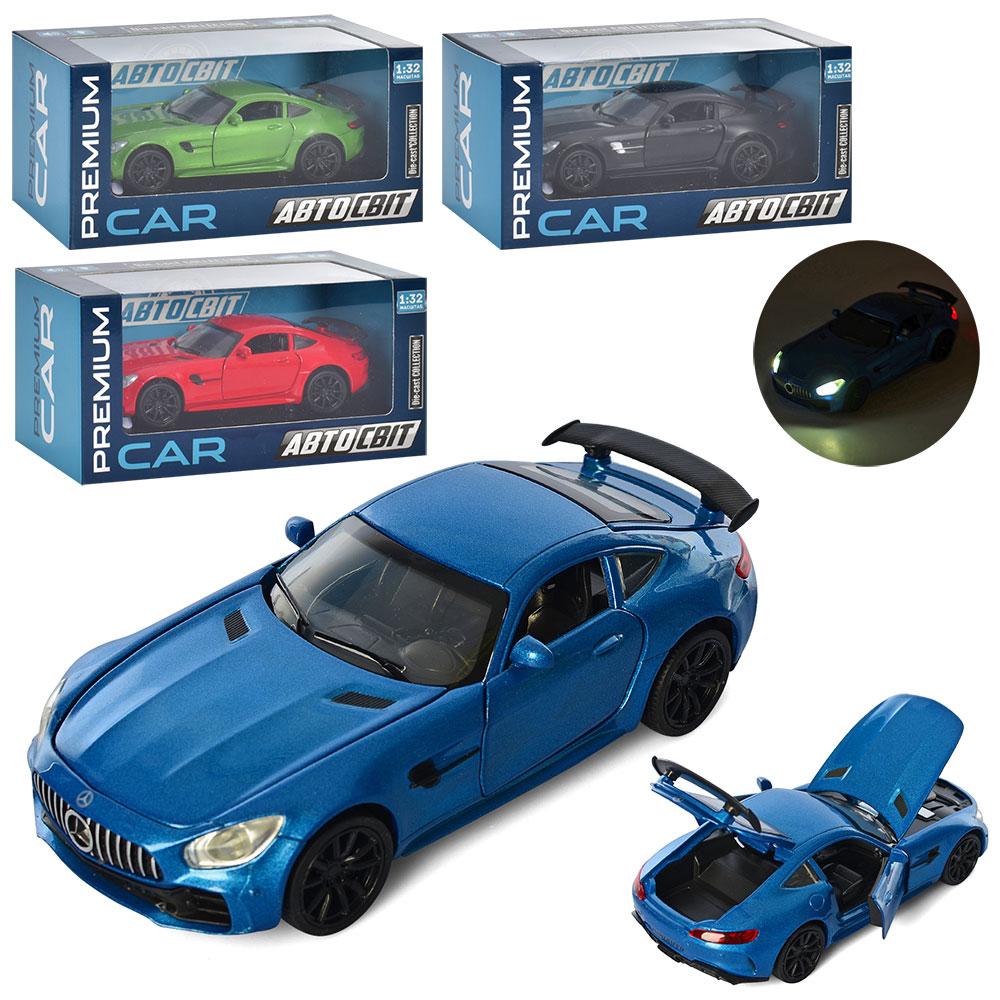 Машина AP-1762 (24 шт.) АвтоСвіт,1:32, інер-я, метал, 14 см, зв, різ, ліг.кол, 4кв,бат-табл, кор, 18,5-9-9 см