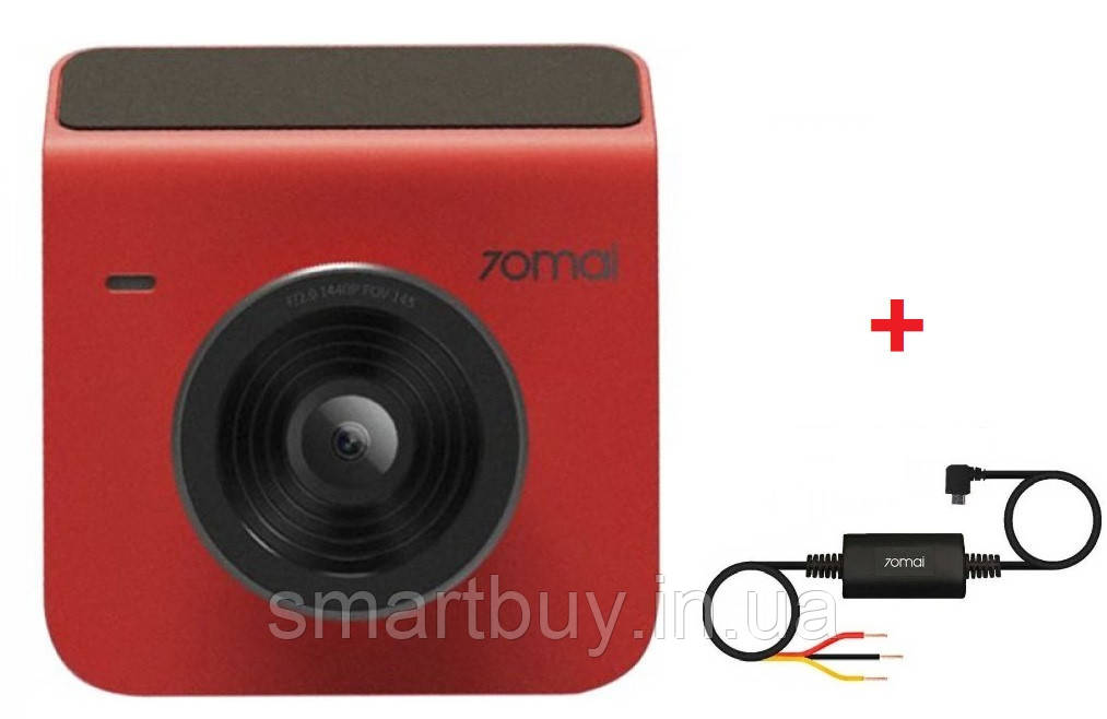 Xiaomi 70mai Dash Cam A400 російськомовний (гарантія 12 місяців) + кабель режиму паркування