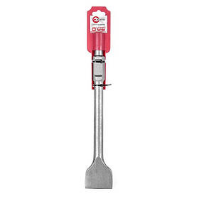 Зубило для каменю HEX 30*410 мм, ширина 75 мм. INTERTOOL SD-0463