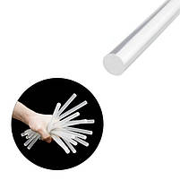 Комплект прозорих клейових стрижнів INTERTOOL RT-1025, фото 3