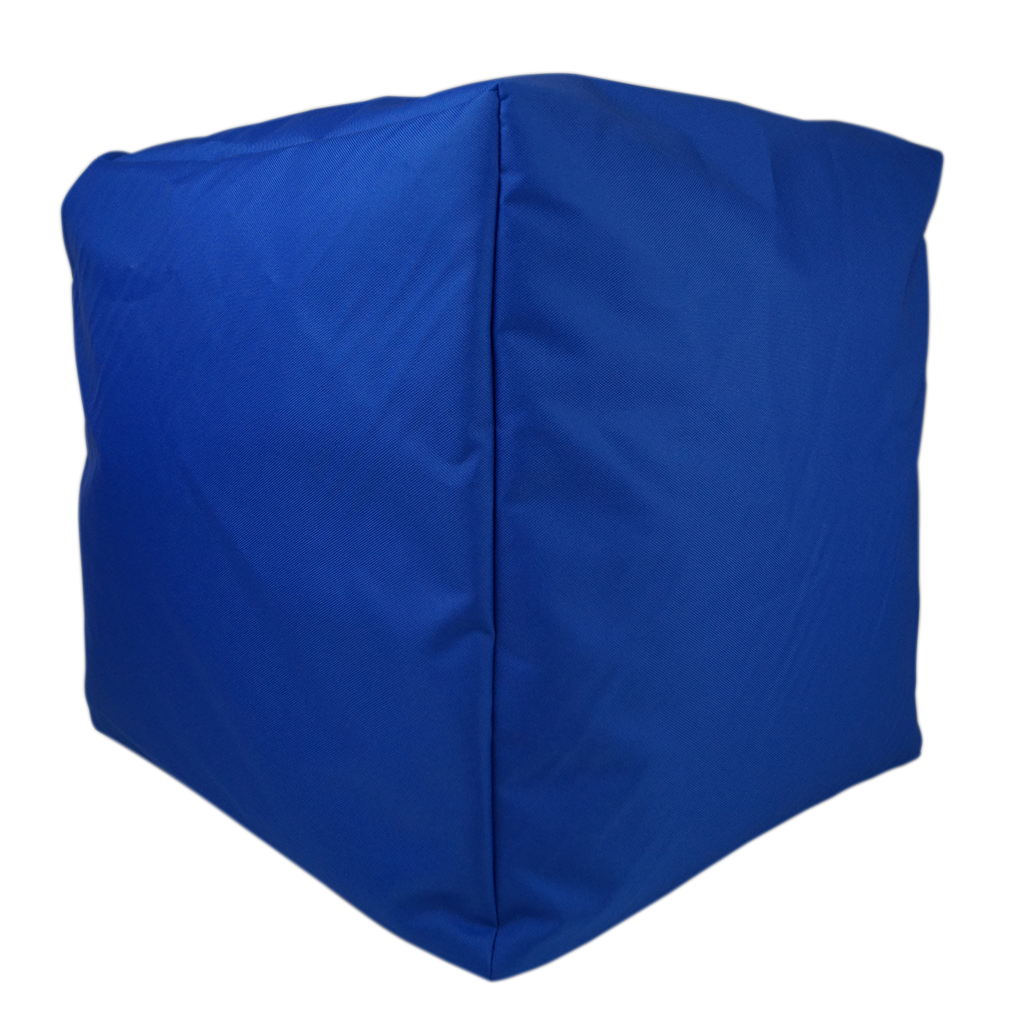Пуф куб, 30*30*30 см, (оксфорд), (волошковий)