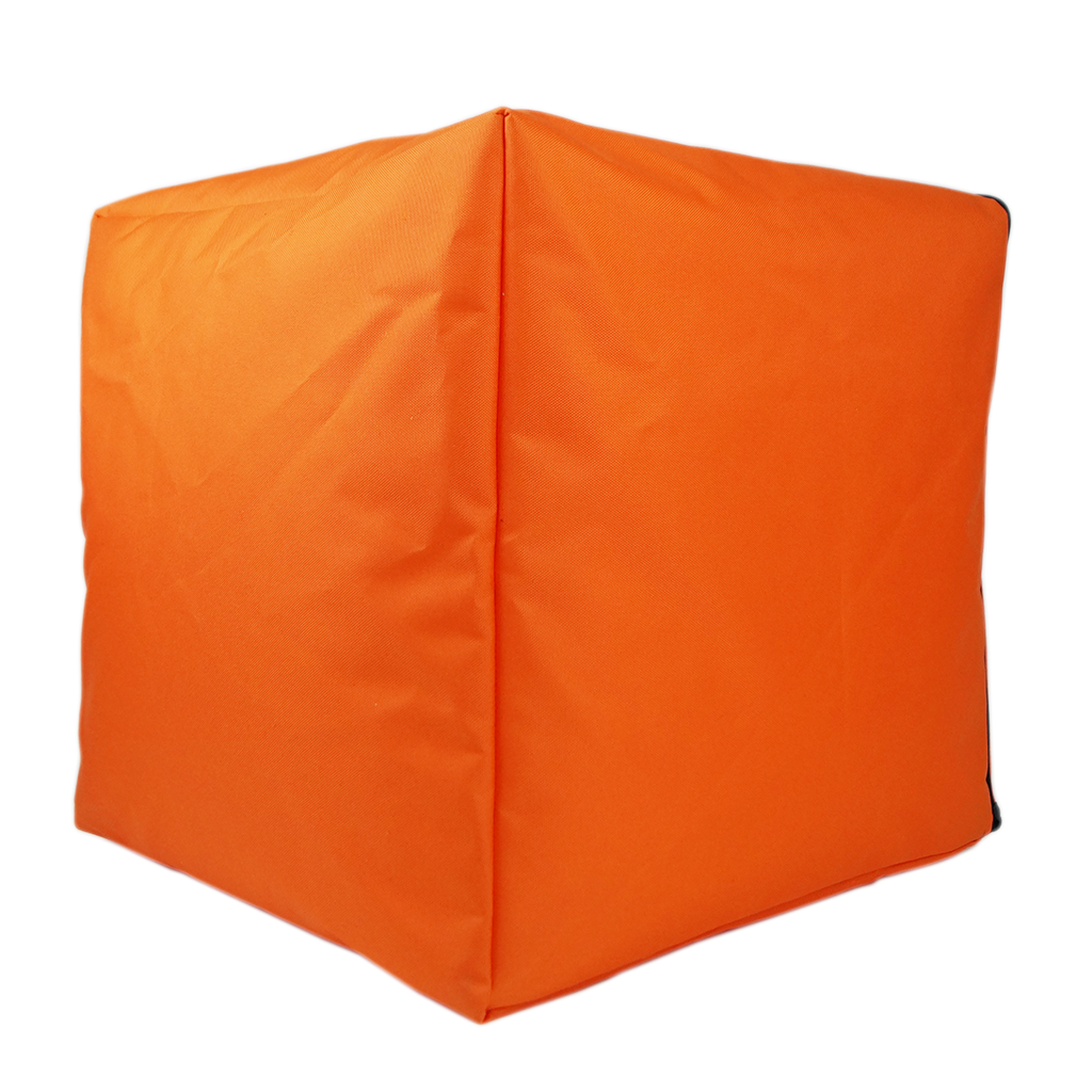 Пуф куб, 30*30*30 см, (оксфорд), (помаранчовий)