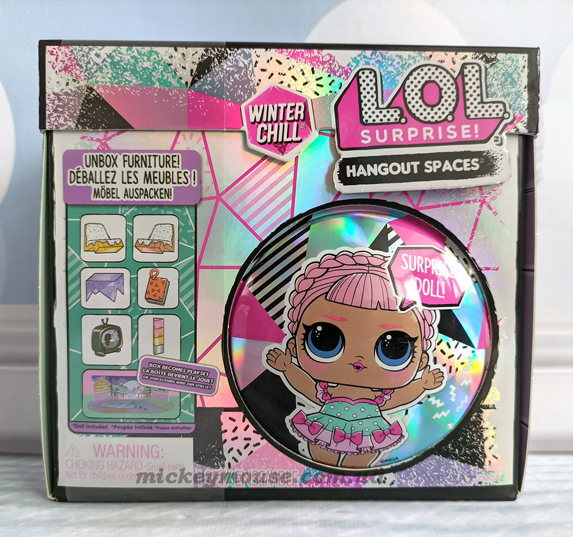 Лялька ЛОЛ Маленькі кімнатки крижаний куточок Фігуристки LOL SURPRISE! Hangout Spaces Winter Chill 576648