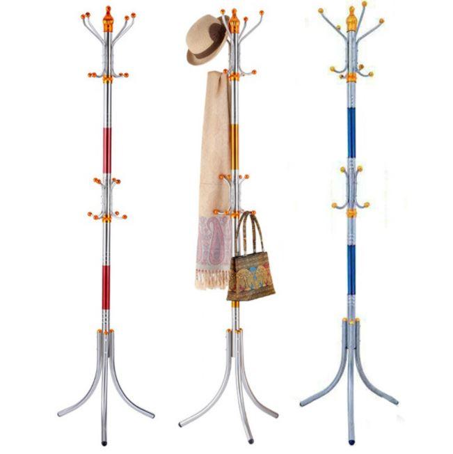 Підлогова вішалка для одягу тринога Coat Rack на 16 крючков