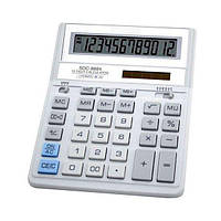 Калькулятор електронний Citizen 12-розрядний 158 х 203.2 х 31 мм (SDC-888 XWH)