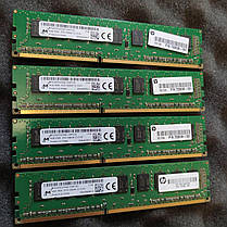Комплект: Серверна оперативна пам'ять Micron / 16 GB (4x4 GB) / 1Rx8 PC3L-14900E / DDR3 ECC / 1866 MHz, фото 2