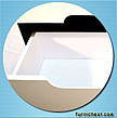 Комплект меблів для ванної кімнати Сімпл-Венге 80-30-80-04-60-11 з дзеркалом і пеналом ПІК, фото 3