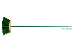 Щітка вулична з довгим ворсом та держаком  ТМ "VIROK" 250 мм [25]