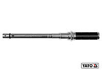 Ручка для динамометричного ключа YATO : 9-12 мм, F= 10-60 Нм, l= 345-370 мм, без головки