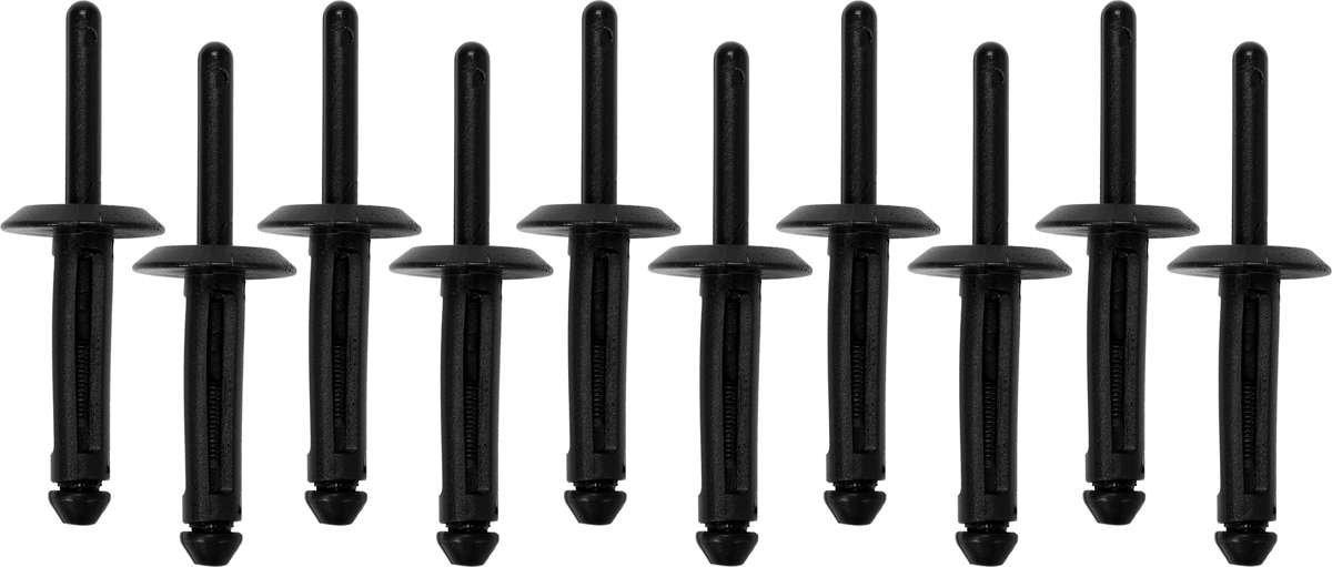 Заклепки пластикові YATO, 5.0x15.8 мм, 10 шт.Nylon