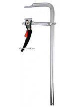 Струбцина з важільним затискачем, стальна, тип "F" YATO; l= 500 мм, h= 120 мм