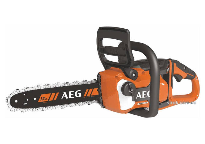 Пила ланцюгова безщіткова акумуляторна AEG: Li-Ion 18 В, шина- 30 см (БЕЗ АКУМУЛЯТОРА)(ACS18B30-0), фото 1