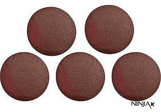 Круг шліфувальний самозачепний NINJA : Ø125 мм. Р60. універсальний Уп. 5 шт. [100]