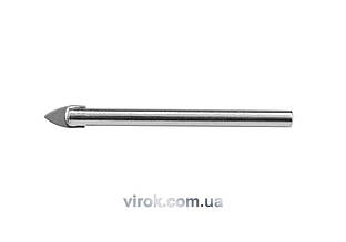 Свердло по кераміці та склу VOREL : Ø= 6 мм [50/100]