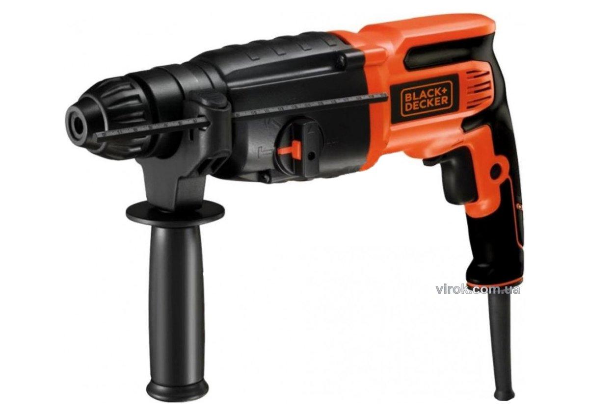 Перфоратор мережевий 800 Вт Black & Decker BDHR26K-TR