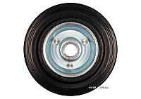 Колесо з чорної гуми VOREL; Ø= 150 мм, b= 39 мм, навантаж.- 110 кг