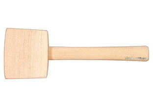 Молоток - киянка дерев'яний VOREL з прямокутним обухом