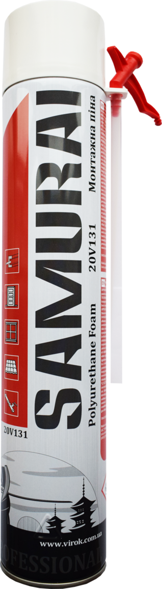 Піна ручна SAMURAI Premium Foam 765ml UKR ,890г