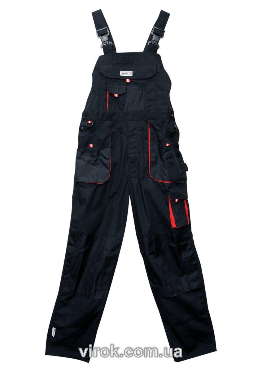 Комбінезон робочий YATO чорно-черв., розм. S [20]