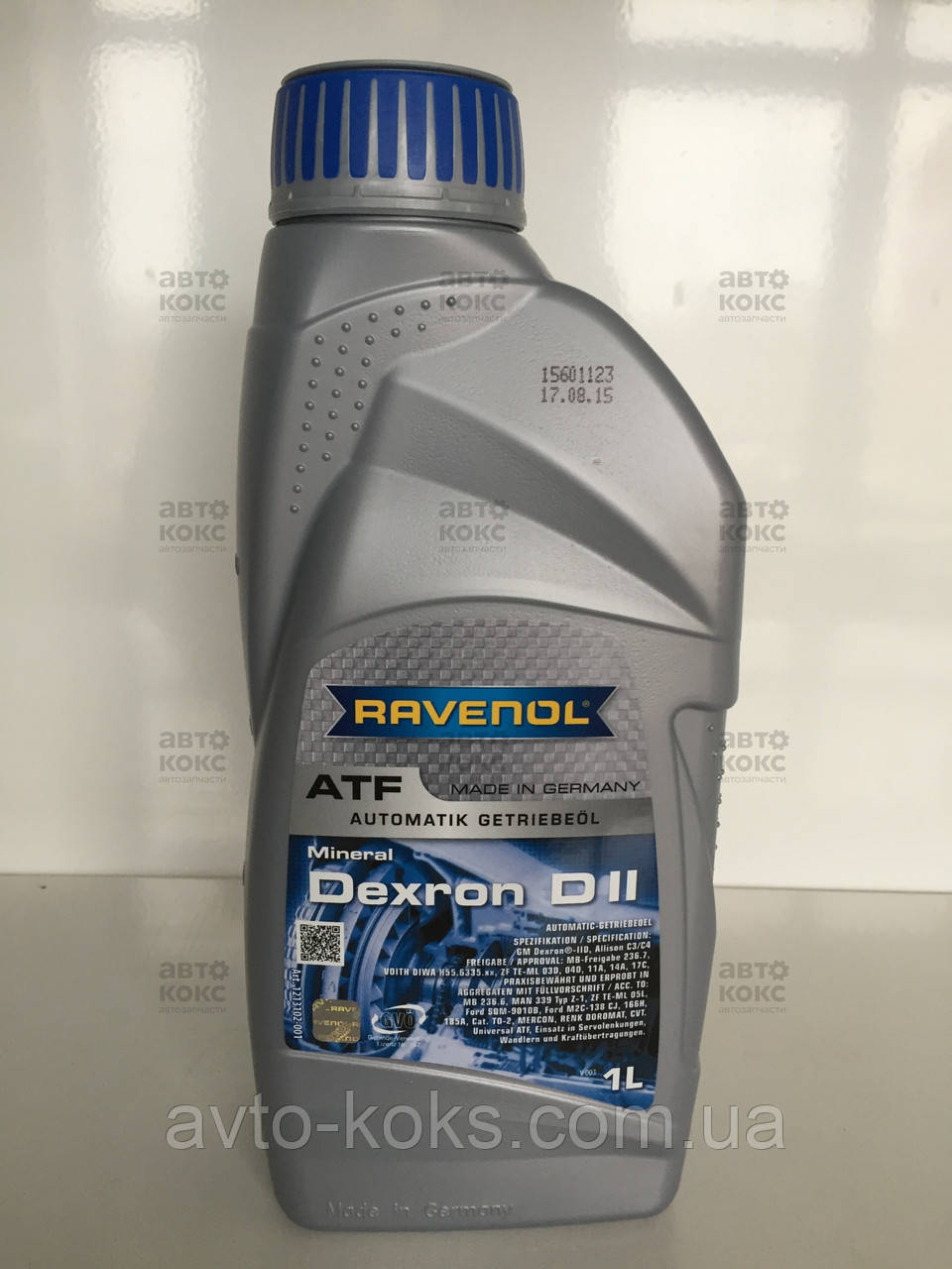 Мінеральна трансмісійна рідина Dexron DII ATF для АКПП гідравлічних систем (1L) Пр-во Ravenol