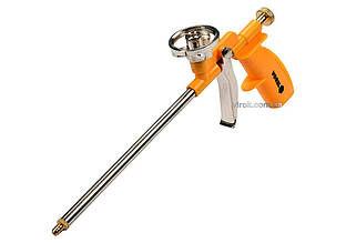 Пістолет для нанесення монтажної піни VOREL з аплікатором, L= 300 мм