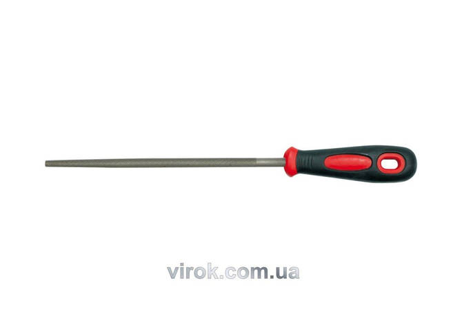 Напильник слюсарний VOREL круглий, l=200мм  [20/100], фото 1