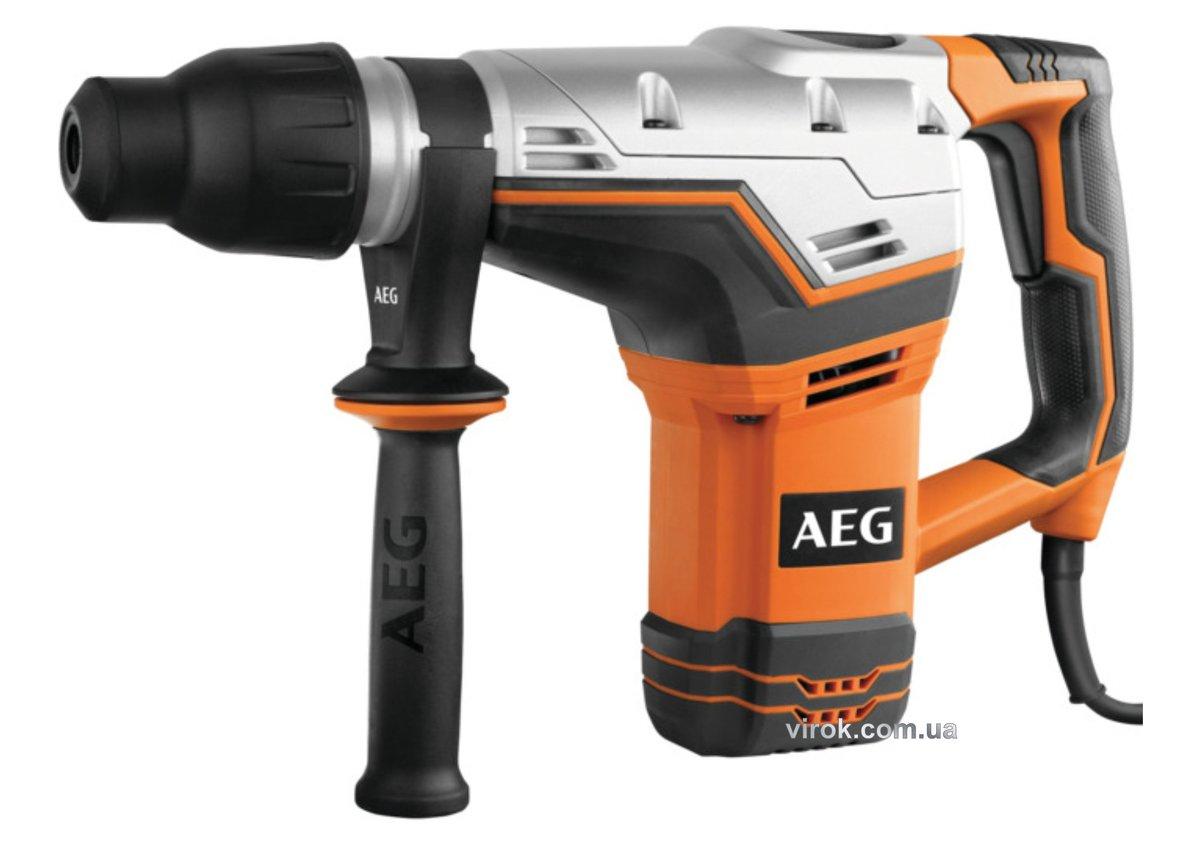 Перфоратор мережевий SDS-MAX AEG: 1100 Вт, 9 Дж, 3000 уд/хв, Ø≤40 мм (бетон)
