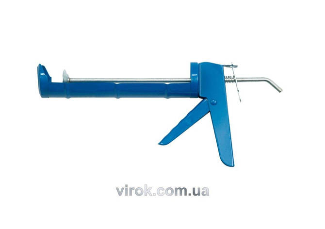 Пістолет напівтрубовидний VOREL для силікону : L= 230 мм [20/40], фото 1