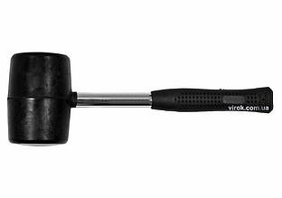 Молоток гумовий VOREL з металевою ручкою, Ø=76 мм, m= 1100 г