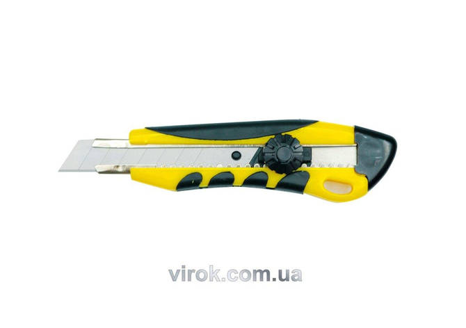 Ніж VOREL з висувним лезом з відломними сегментами : М= 18 мм [24/144], фото 1