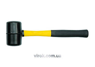 Молоток гумовий VOREL з склопластиковою ручкою, Ø=50 мм [6/48]