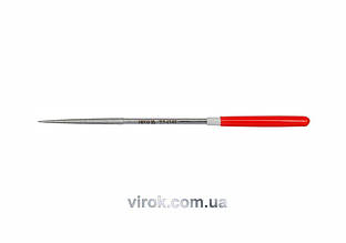 Надфиль алмазний YATO круглий, l= 160/50 мм, Ø= 4 мм [80/800]