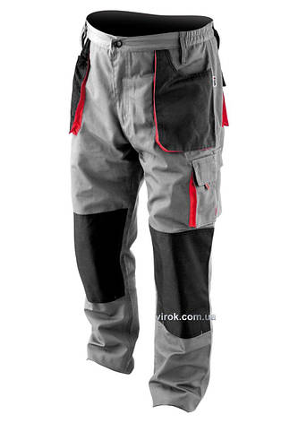 Штани робочі YATO DAN : розм. XL, (65% поліестер, 35% бавовна), фото 1