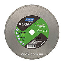 Диск алмазний VULCAN TILE по керамічній плитці: Ø= 230/ 22.23 мм (DW)