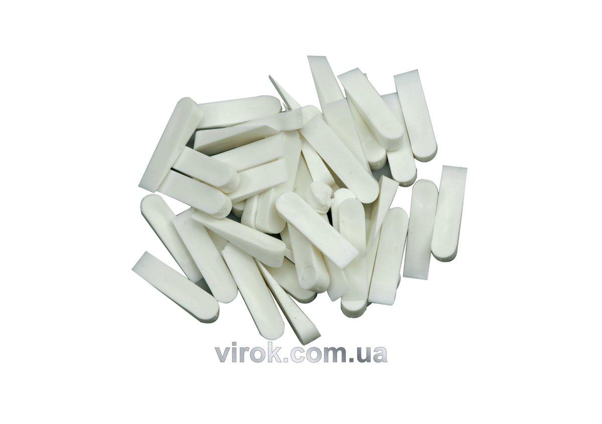 Клині для плитки VOREL: 23х4 мм, пак. 100 шт. [100]