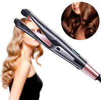 Плойка спиральная для легкого создания локонов HAIR CURLER 2 в 1 утюжок, выпрямитель