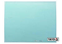 Скло захисне YATO зовнішнє, для зварювальних масок YT-73925, YT-73926, 74484, 137х 120 мм, 5 шт.