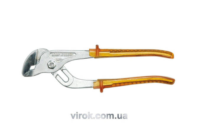 Кліщі переставні VOREL : L= 250 мм, з ПВХ ручками [6/60], фото 1