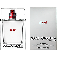 Мужская туалетная вода Dolce & Gabbana The One Sport Men (бодрящий, динамичный аромат)