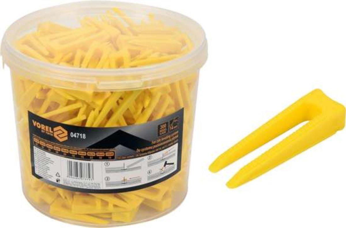 Клини для викладання керамічної плитки VOREL : 300 шт.