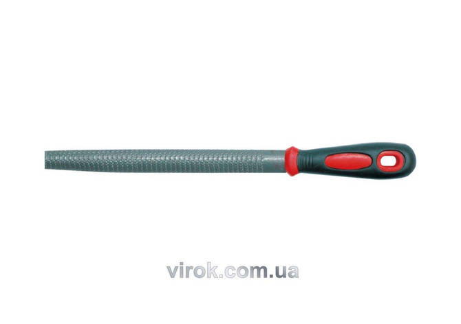 Рашпиль півкруглий VOREL, l= 200 мм  [20/100], фото 1