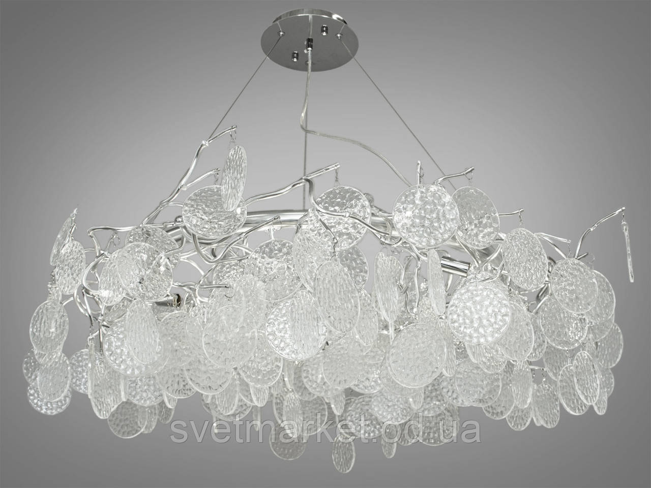 Сучасна кришталева люстра 625/800HR