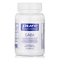 Аминокислота Pure Encapsulations GABA 700 mg, 60 капсул