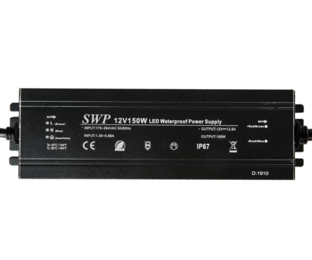Блок живлення 12 вольт 150Вт SWP-F12-150W герметичний IP67 SWPower