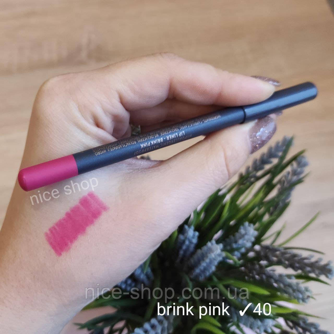 Олівець для губ Aden No40 Brink Pink