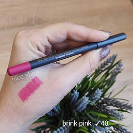 Олівець для губ Aden No40 Brink Pink